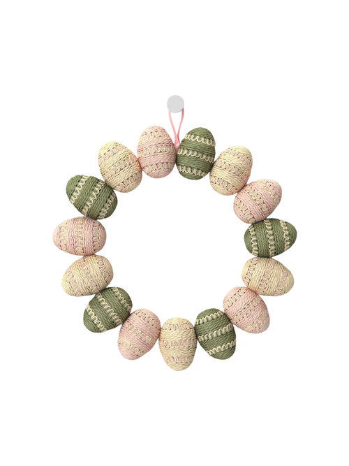 Easter Egg Wreath