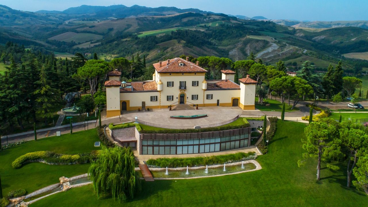 The glorious Palazzo Bentivoglio is the centrepiece of the resort