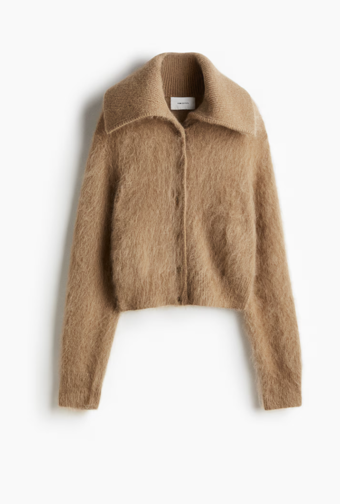 H&amp;amp;M, Mohair-Blend Cardigan