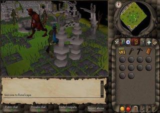 RuneScape has many of the same online gameplay elements that other MMORPG titles do, but the game is free and aimed at youngsters.
