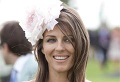 Elizabeth Hurley at Glorious Goodwood Horse Racing