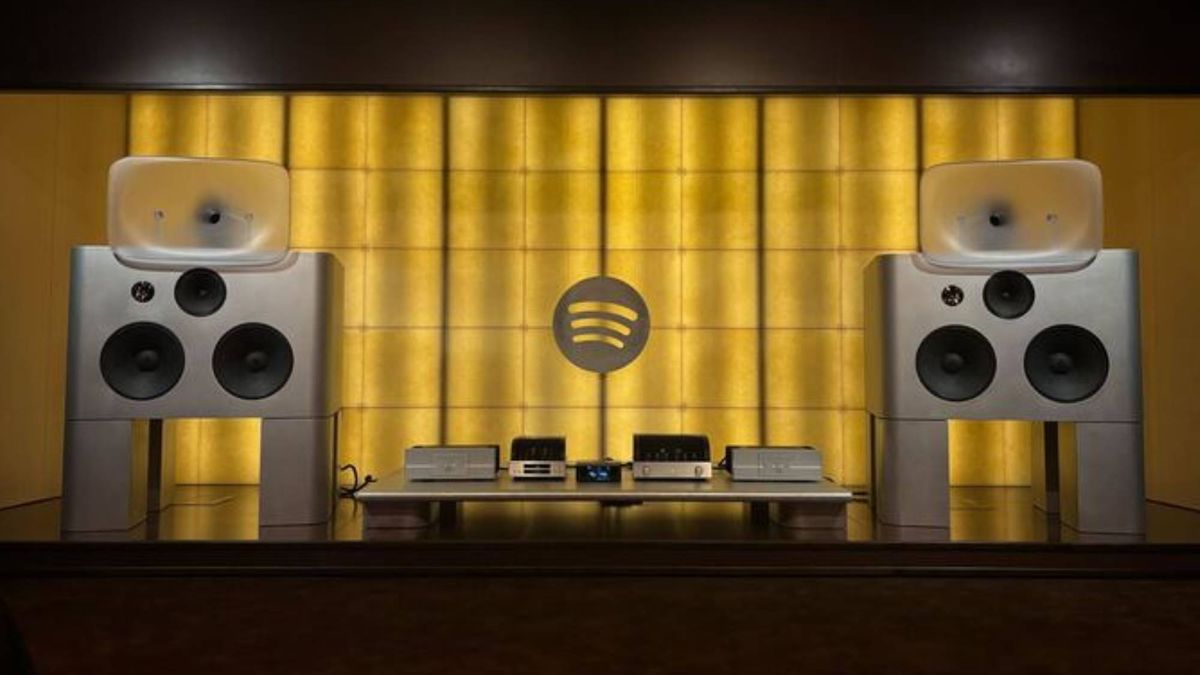 I went to Spotify’s new Listening Lounge in London, and its bespoke audio setup is a reminder that stereo is forever — and I just know music fans are going to love it