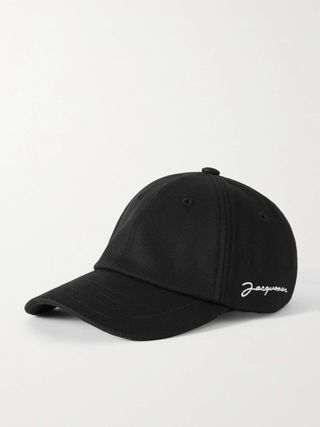 La Casquette Embroidered Cotton-Twill Baseball Cap