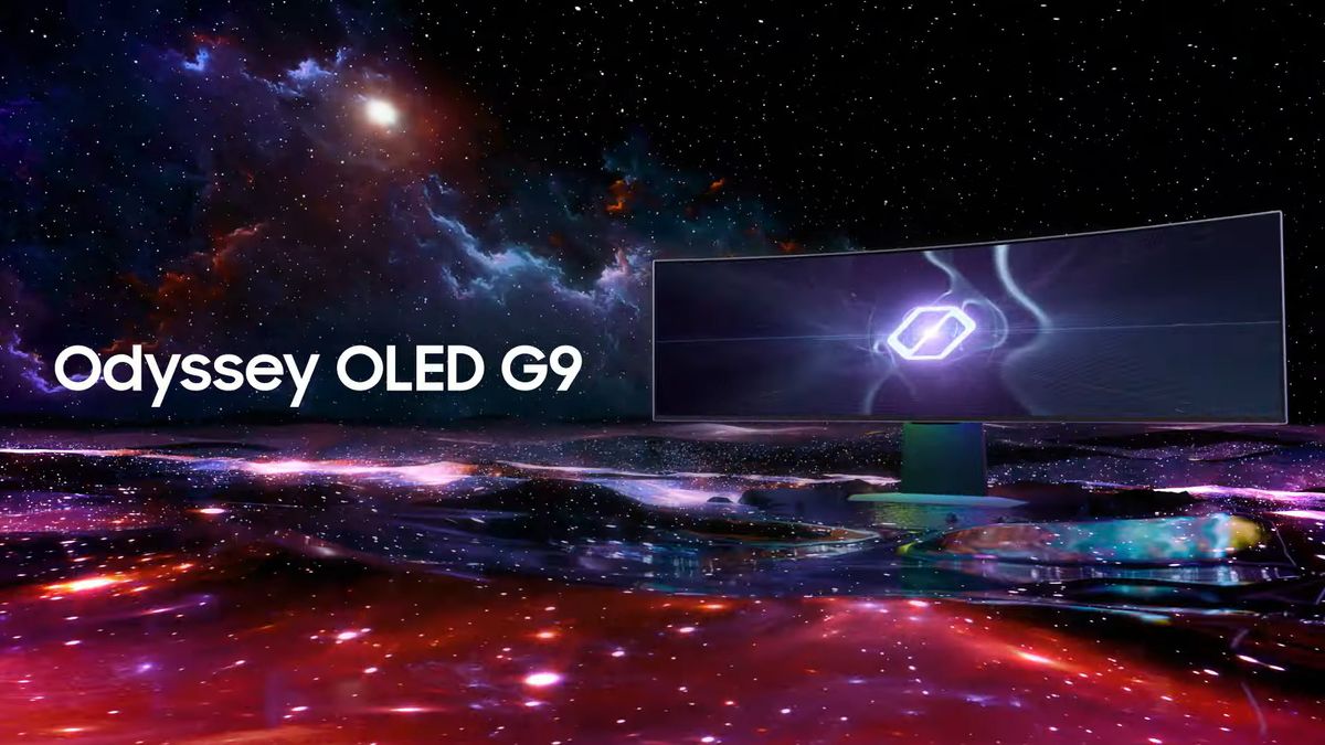 Samsung OLED G9 promotional image