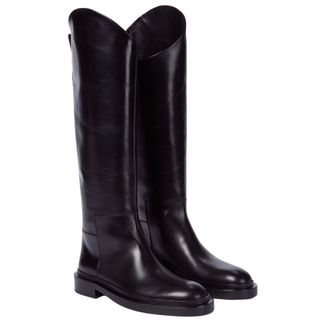 Jil Sander Leather riding boots