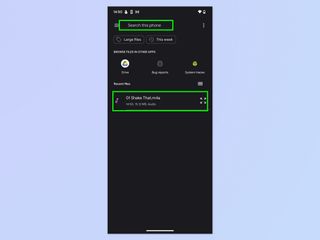 A screenshot showing how to change notification sounds on Android