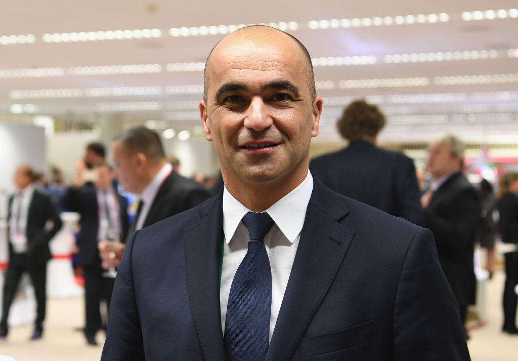 Belgian national football coach Roberto Martinez