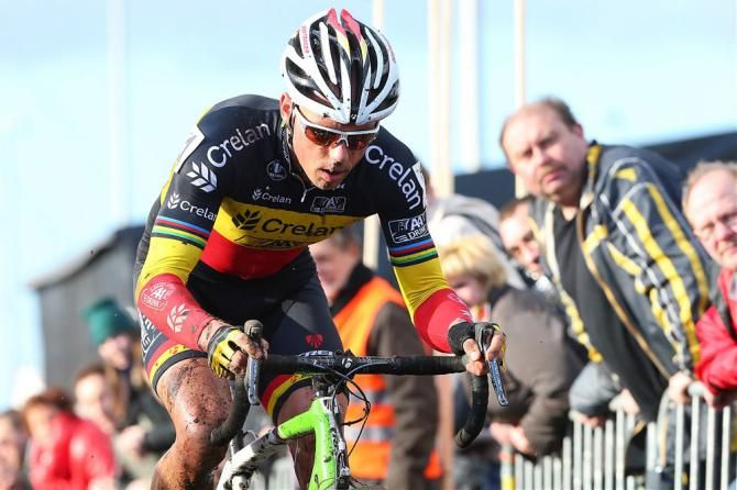 Belgian champion Sven Nys (Crelan-AA Drink) would finish 6th at GP Stad Eeklo