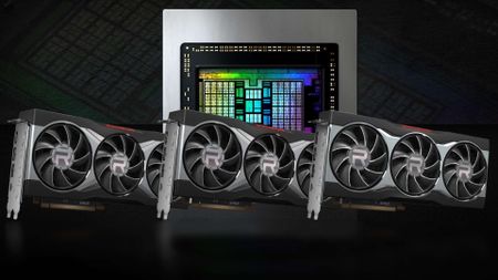 AMD RX 6000-series graphics card family with GPU