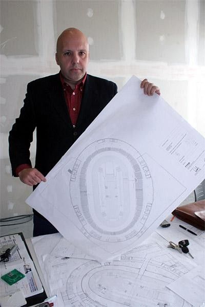 Busy man: Jorge Mois&eacute;s Mar&iacute;n worked as the construction manager during the building of Palma Arena. He will now change to the role of director of the world championships.
