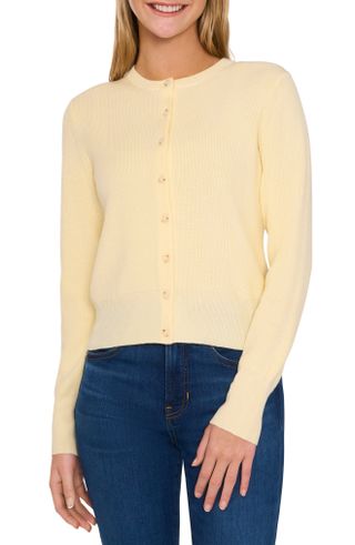 CeCe, Crewneck Cardigan