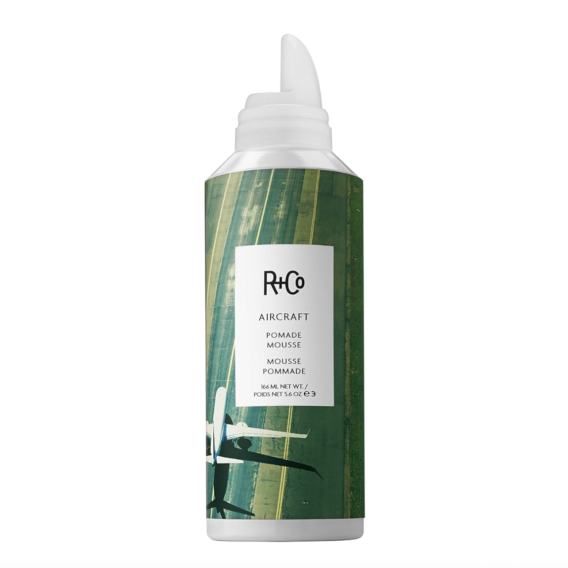 R+co Aircraft Pomade Mousse 166 Ml / 5.6 Oz