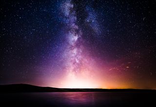 The milky way from Earth