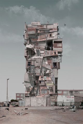 post-apocalyptic architecture