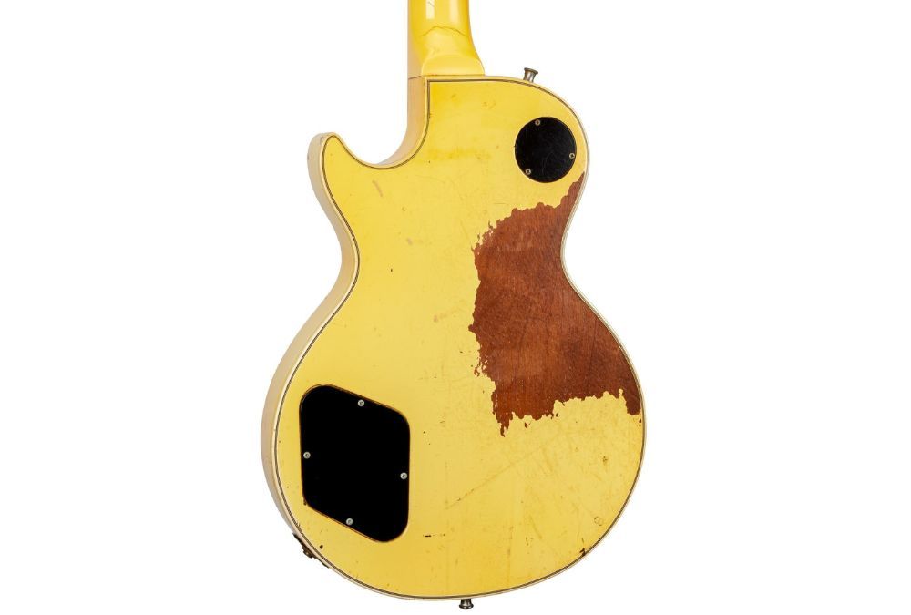 Steve Jones' 1974 Gibson Les Paul Custom electric guitar
