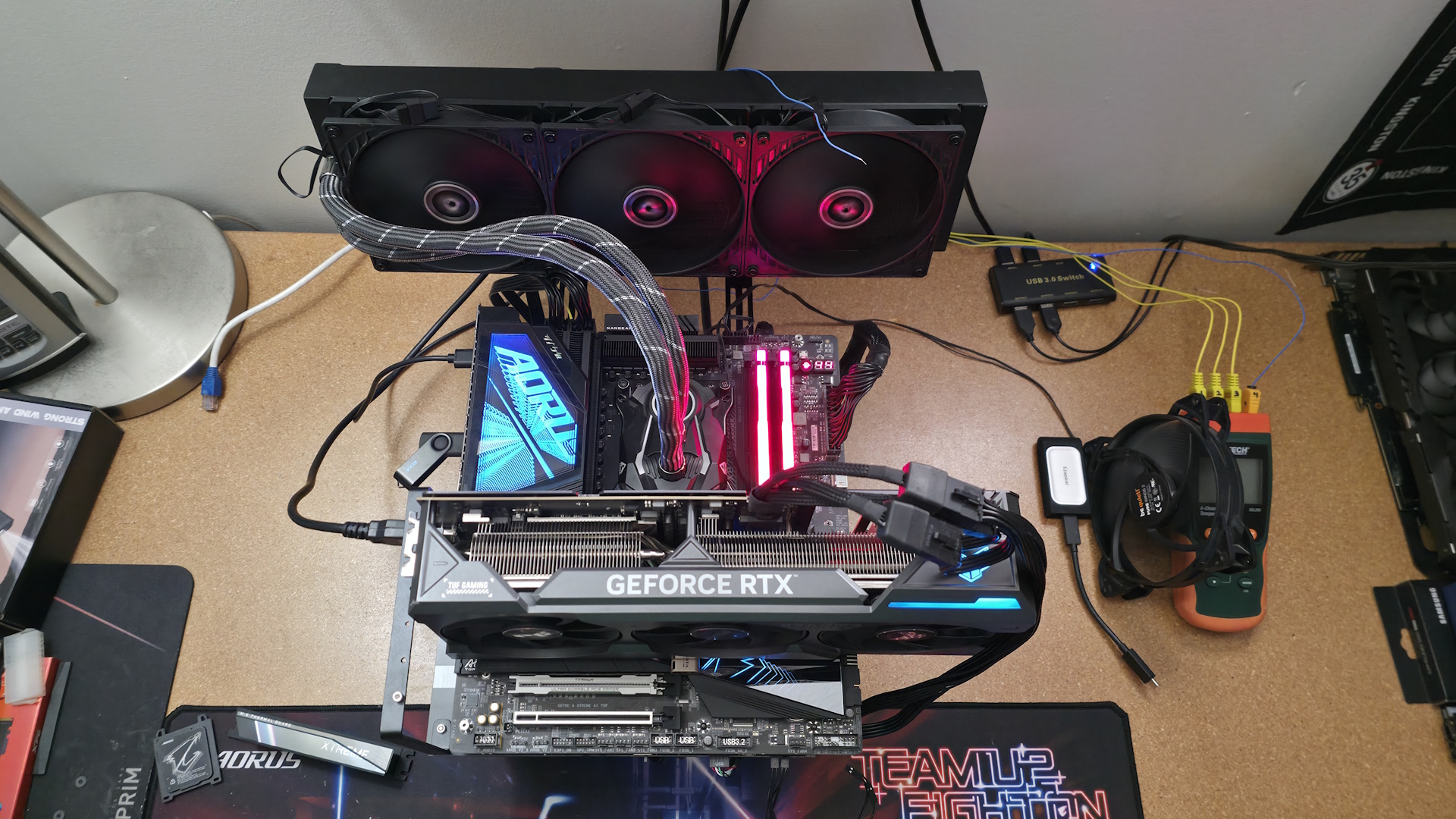 Gigabyte X870E Aorus Xtreme AI Top - testbed