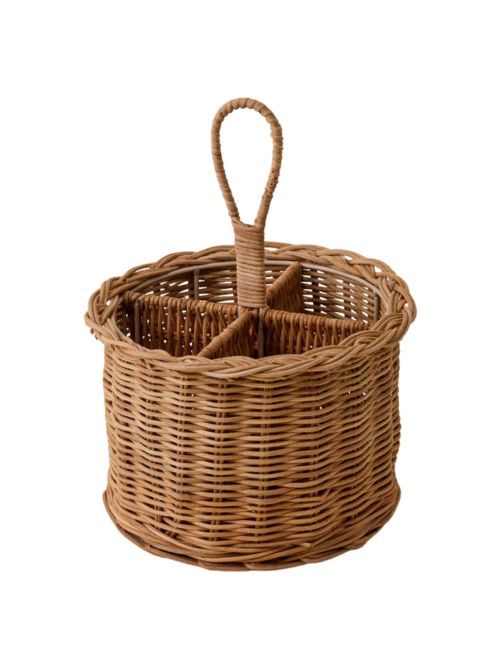 Rattan Utensil Holder