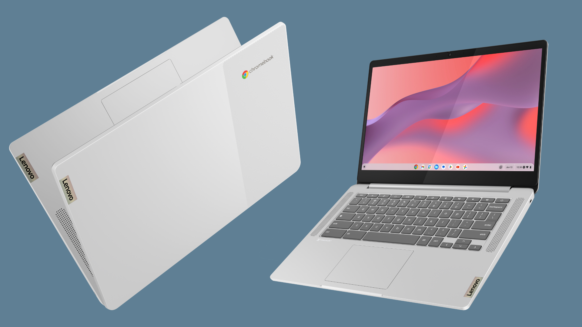 Lenovo IdeaPad Slim 3 Chromebook Cloud Grey 16x9 render