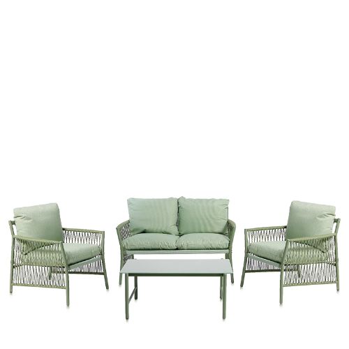 Garden Stories Modern Rope Lounge Set