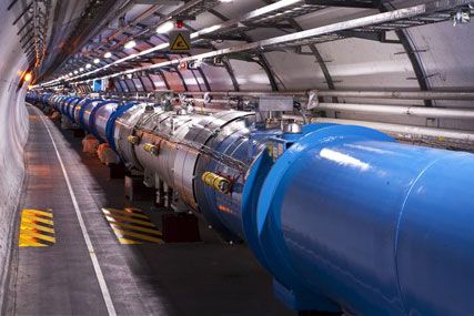 LHC tunnel at CERN