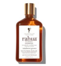 Rahua Classic Shampoo | RRP: $36/£34
This shampoo is formulated with omega-9 Rahua oil and works to strengthen weak hair. It smells like Palo Santo oil and woods and leaves hair just the right level of shiny and moisturized. 