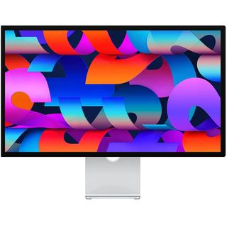 An Apple Studio Display against a white background