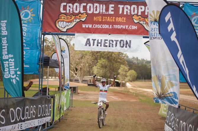 David Rosa claims the first boomerang for Portugal - wins Stage 3 at Atherton MTB Park