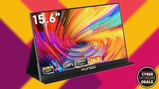 Cyber Monday banner for HONGO Portable Monitor