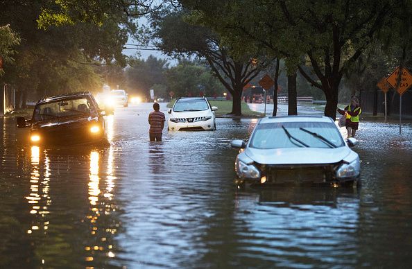 Harvey may have spared the Texas oil and gas industry. 