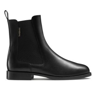 best chelsea boots for women include russell and bromley black leather chelsea boots