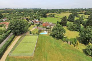 Tanyard Manor aerial view