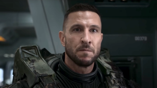 Pablo Schreiber as Master Chief on Halo