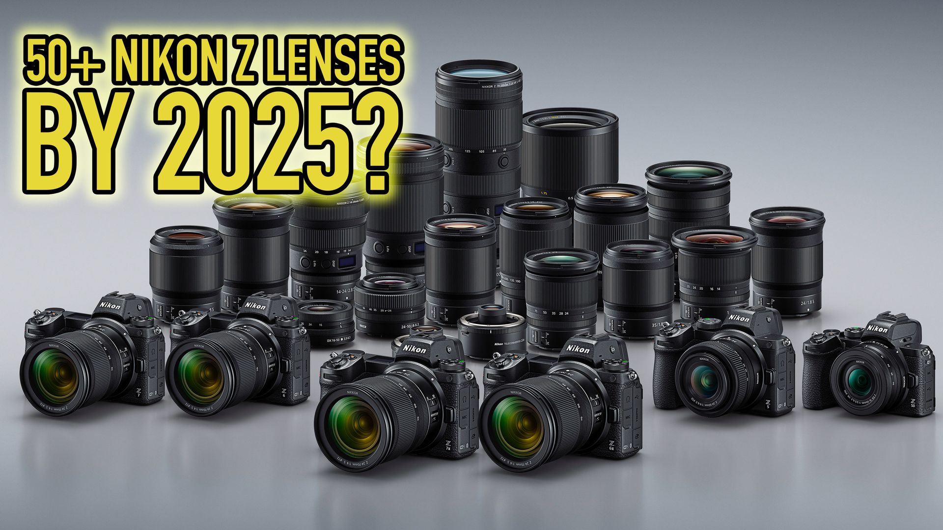 50+ Nikon Z lenses by 2025! This and more, in Nikon’s vision of the