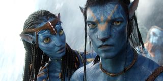 Zoe Saldana, Sam Worthington - Avatar