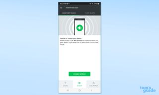 Lookout Mobile Security app screen grab