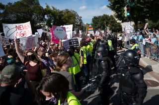 abortion protest