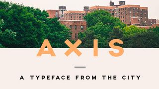 Free font: Axis