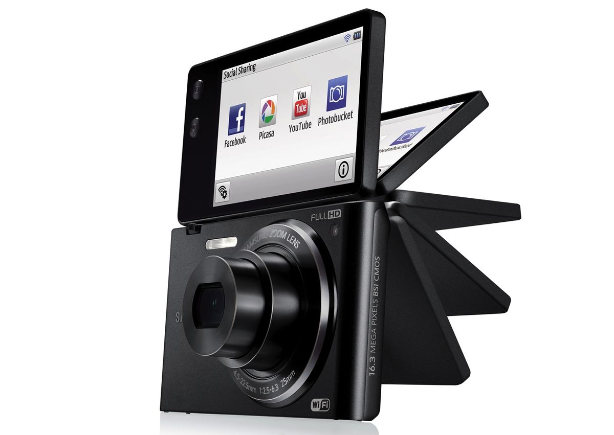 samsung mobile flip camera