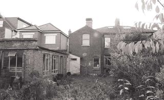 Victorian terraced house in need of extension and renovation