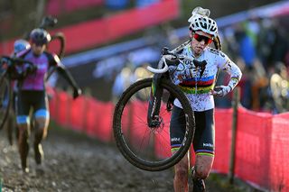 Sanne Cant on her way to winning Zeven World Cup