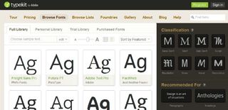 Adobe Creative Cloud and Typekit