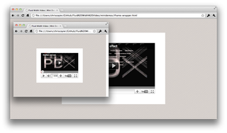 Whatever YouTube iframe embed code you paste within the .videoWrapper, you'll see it presented in a fluid 16:9 box