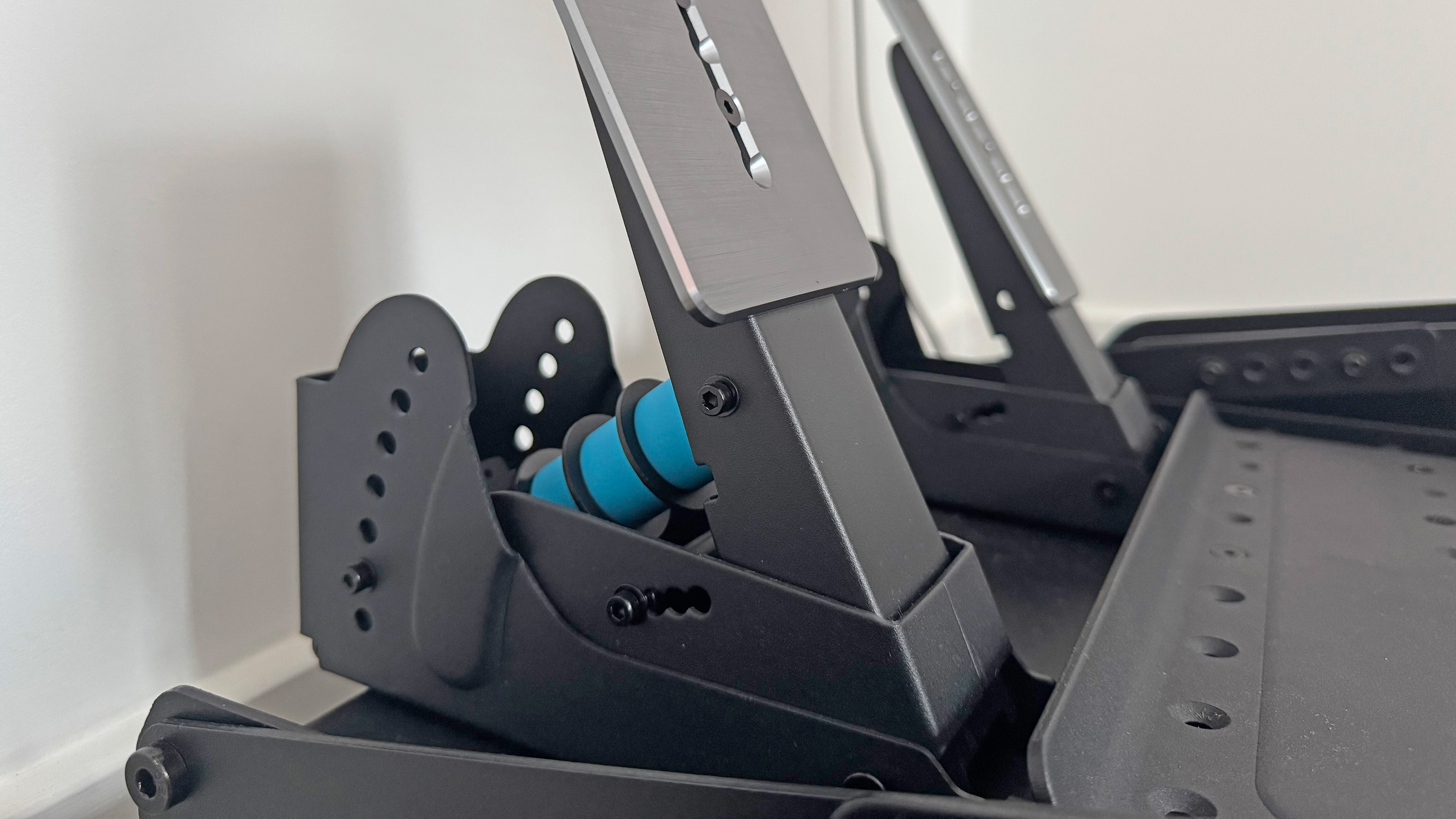 A close look at the adjustable pedals from the Nacon Revosim RS Pure bundle