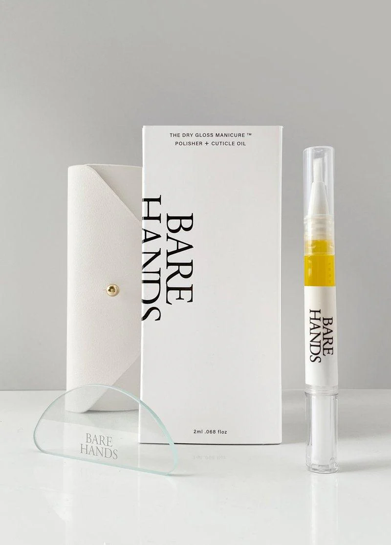 Bare Hands, The Dry Gloss Manicure Kit.
