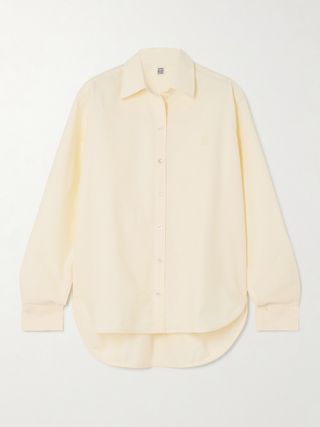 Embroidered Organic Cotton Oxford Shirt