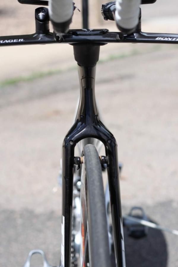 We can't get over how narrow and aerodynamically clean this bike is.