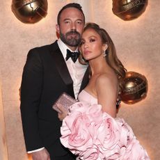 Ben Affleck and Jennifer Lopez at the 81st Golden Globe Awards held at the Beverly Hilton Hotel on January 7, 2024 in Beverly Hills, California