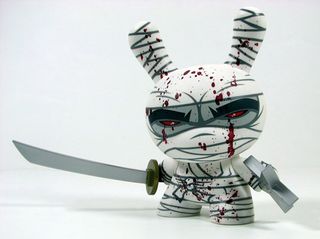 Jeremy MAD Madl's Ninja Dunny, released in 2006, also came in black and red