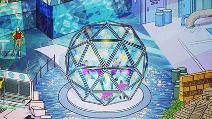 Artist's impression of the crystal maze