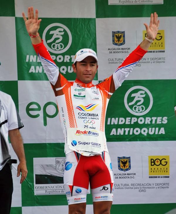 Sprint leaderJefferson Vargas (Redetrans-Supergiros-Indervalle-Emcali)